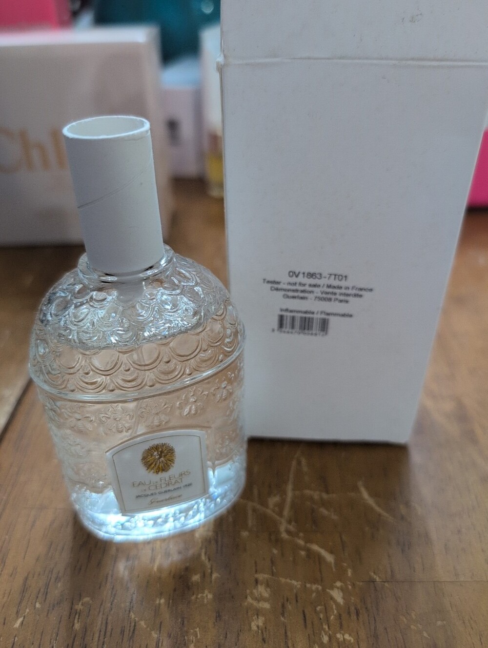 Guerlain Paris EAU De Fleurs de Cedrat TST Eau De Toilette Spray | 100ml 3.3oz.